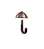 4 Pcs Rose Gold Metal Umbrella Wall Hook