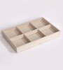 Grey 4 Section Jewellery Tray