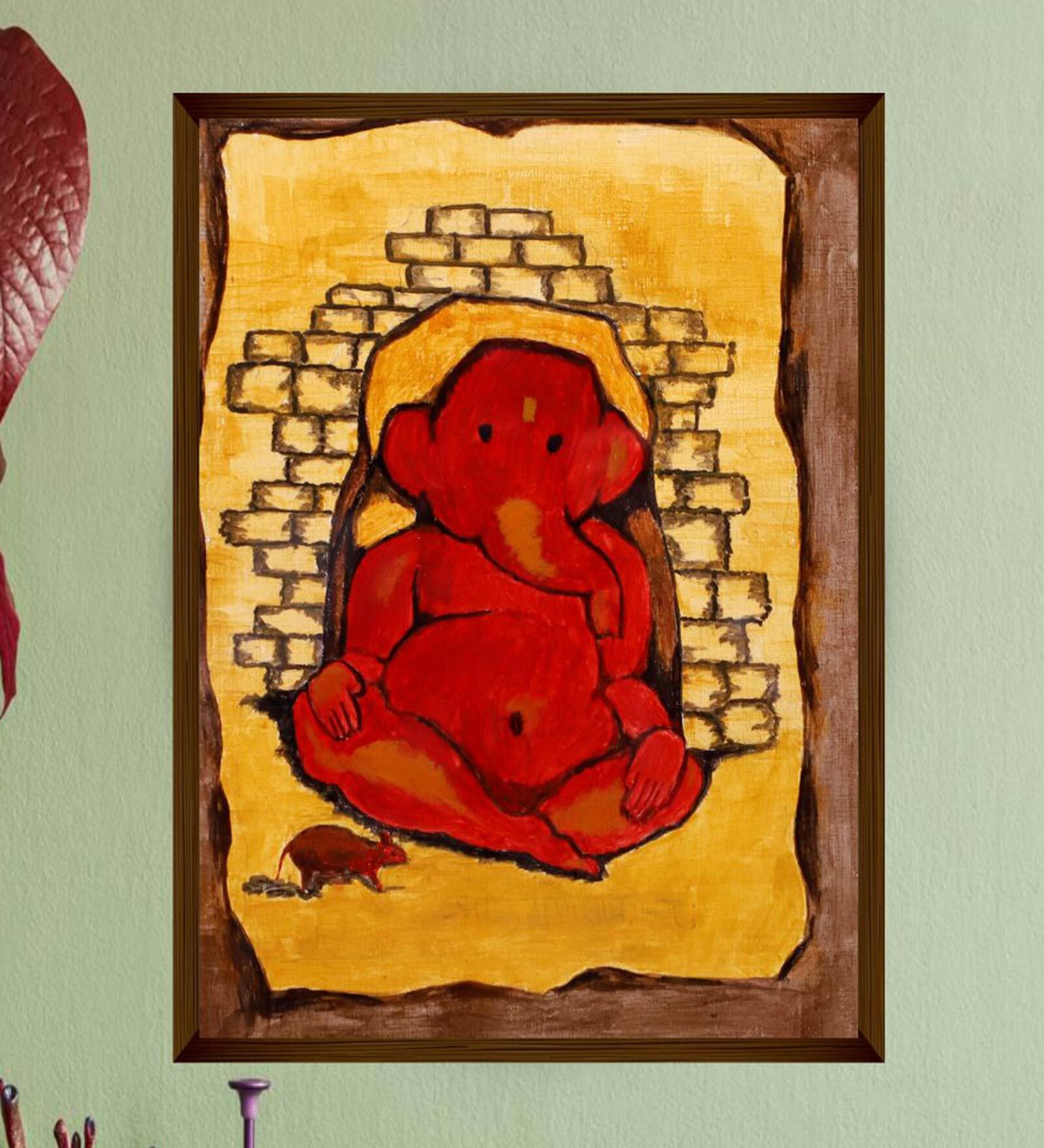 40X30 Inches Framed Canvas Painting