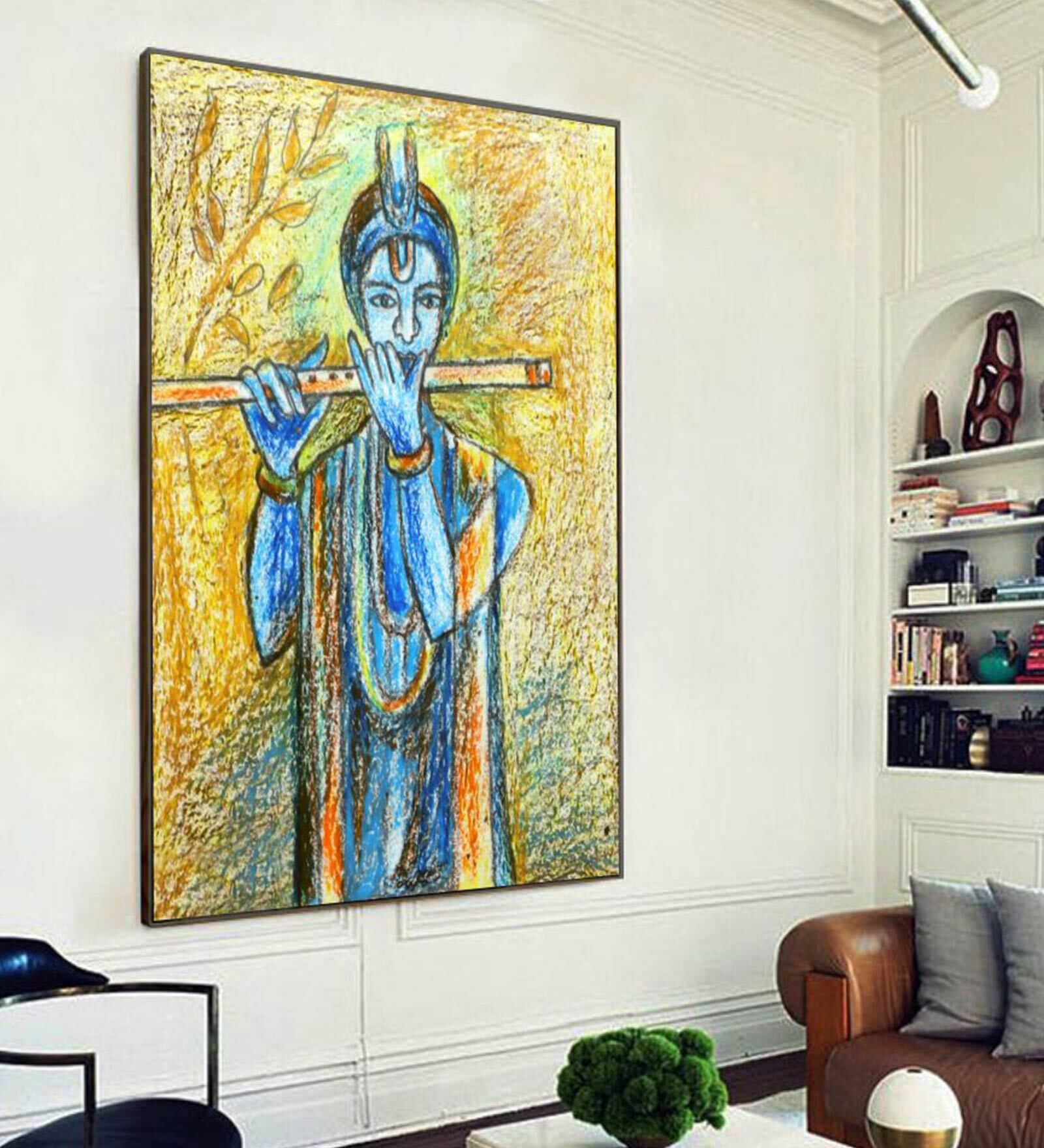 40X30 Inches Framed Canvas Painting