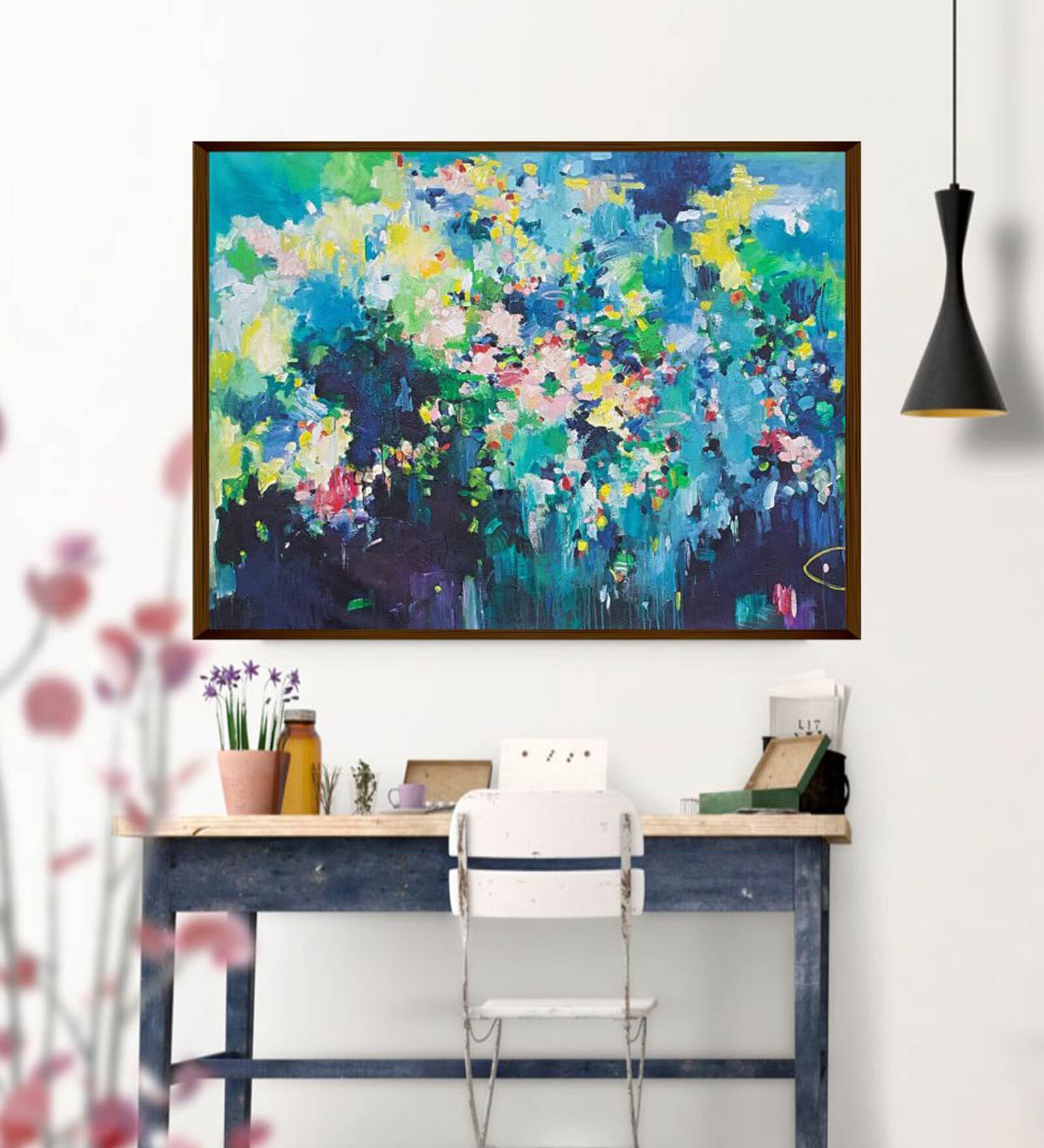 40X30 Inches Framed Canvas Art Print