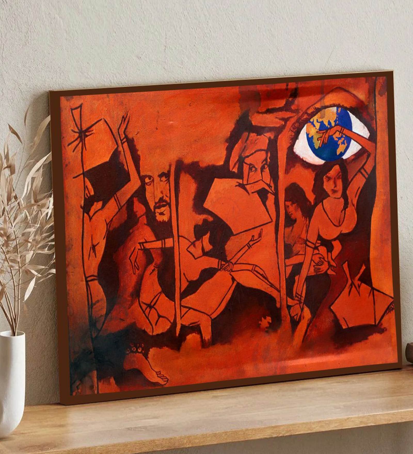 40X30 Inches Framed Canvas Art Print