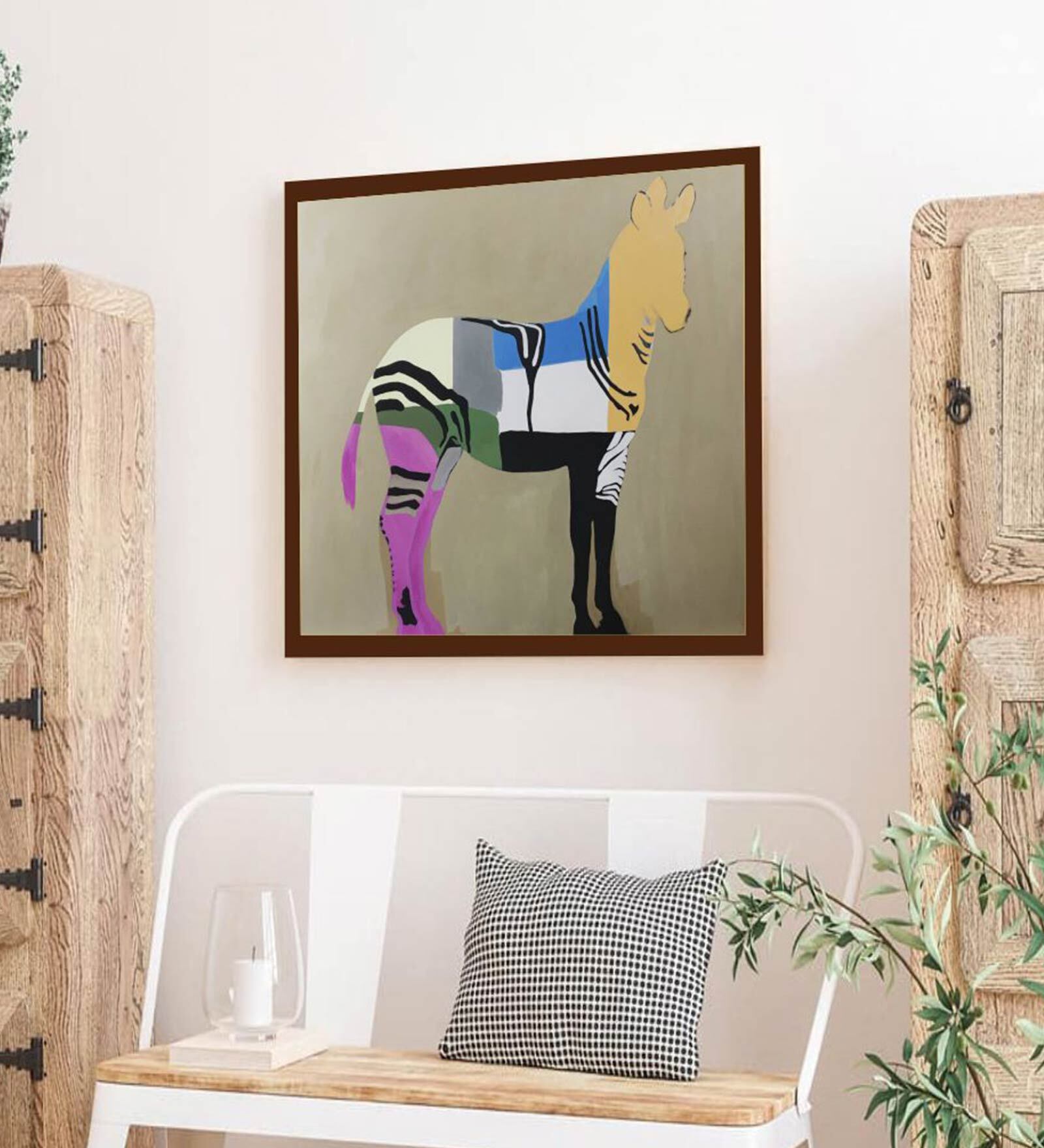 40X30 Inches Framed Canvas Art Print