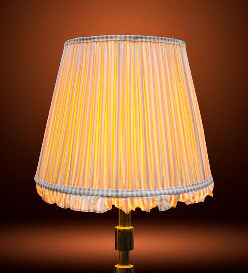 Pink 40cm straight empire premium softback lamp shade in cotton