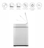 40 Litre Black Plastic Dustbin