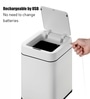 40 Litre Black Plastic Dustbin