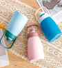 400 ml Glass Bottle with Handle and Spout Lid Inner (Assorted Colors)