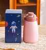 400 ml Glass Bottle with Handle and Spout Lid Inner (Assorted Colors)