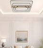 400W 110 cm Smart LED Panel Chandelier with 3 Light Modes