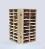 Wooden Foldable Wall-Mount Or Shelf Organizer For Cars