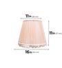 Pink 40cm straight empire premium softback lamp shade in cotton