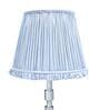 Blue 40cm straight empire premium softback lamp shade in cotton