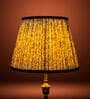 Blue 40cm straight empire premium softback lamp shade in cotton