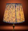 Blue 40cm straight empire premium softback lamp shade in cotton