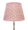 Pink 40cm straight empire premium softback lamp shade in cotton