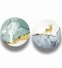 Multicolour Framed Canvas (Set of 2) Wall Plate