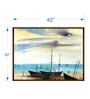 The Cart Multicolour Canvas Framed Art Print