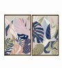 Islamic Fine Multicolour Canvas Framed Art Print Set of 2