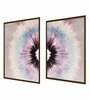 Multicolour Canvas Framed Floral Art Print