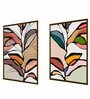 Choosing Keeping Multicolour Canvas Framed Art Print Set of 2