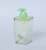 420 Ml Plastic Counter Top Liquid Soap Dispenser In Green