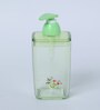 420 Ml Plastic Counter Top Liquid Soap Dispenser In Green