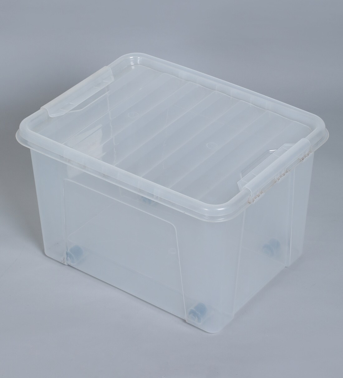 Buy 45 Ltr Plastic Storage Box By Transparent By The Quirk Box Online
