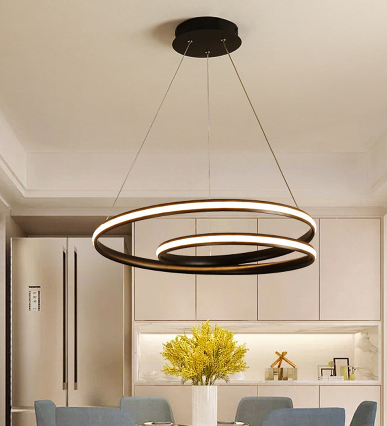 Orbit LED Smart Voice Assist Chandelier