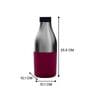 450 ml Stainless Steel Bottle (Red)