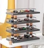 Display Case For Hot Wheels & Matchbox Freestanding Storage With 4 Levels