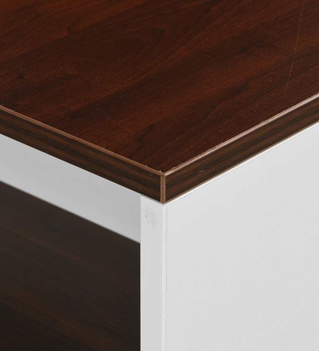 Buy Bianco End Table in Walnut Brown Finish by Comfold Online Modern