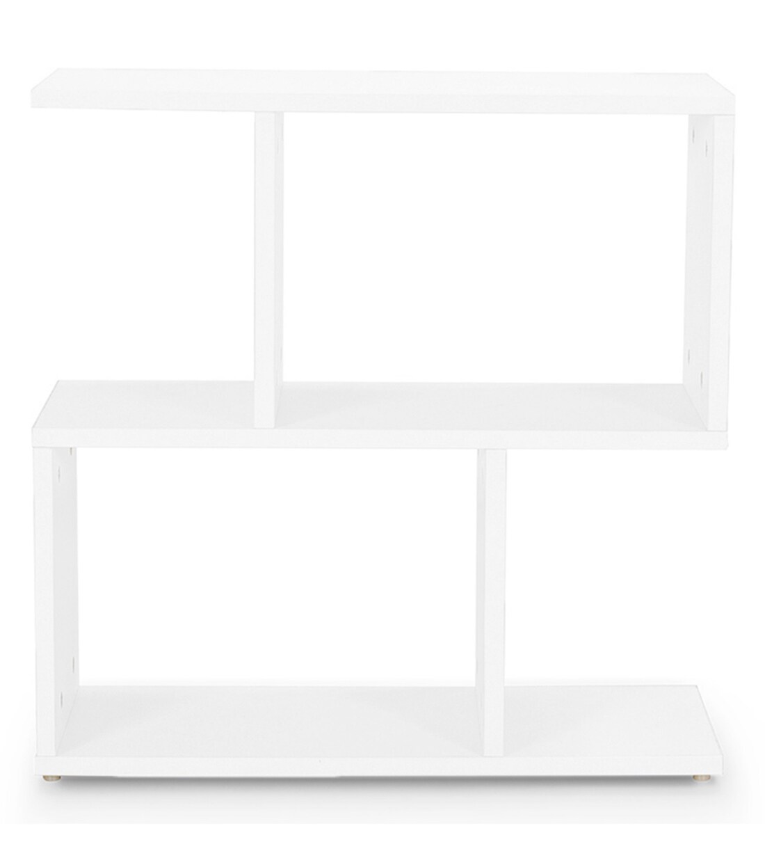 Buy Spiro End Table in Frosty White Colour by Comfold Online Modern