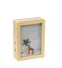 Beige Photo Frames Double Sided LED 4x6 Inches