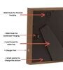 Brown Silver Photo Frames With LED Light 4x6 Inches
