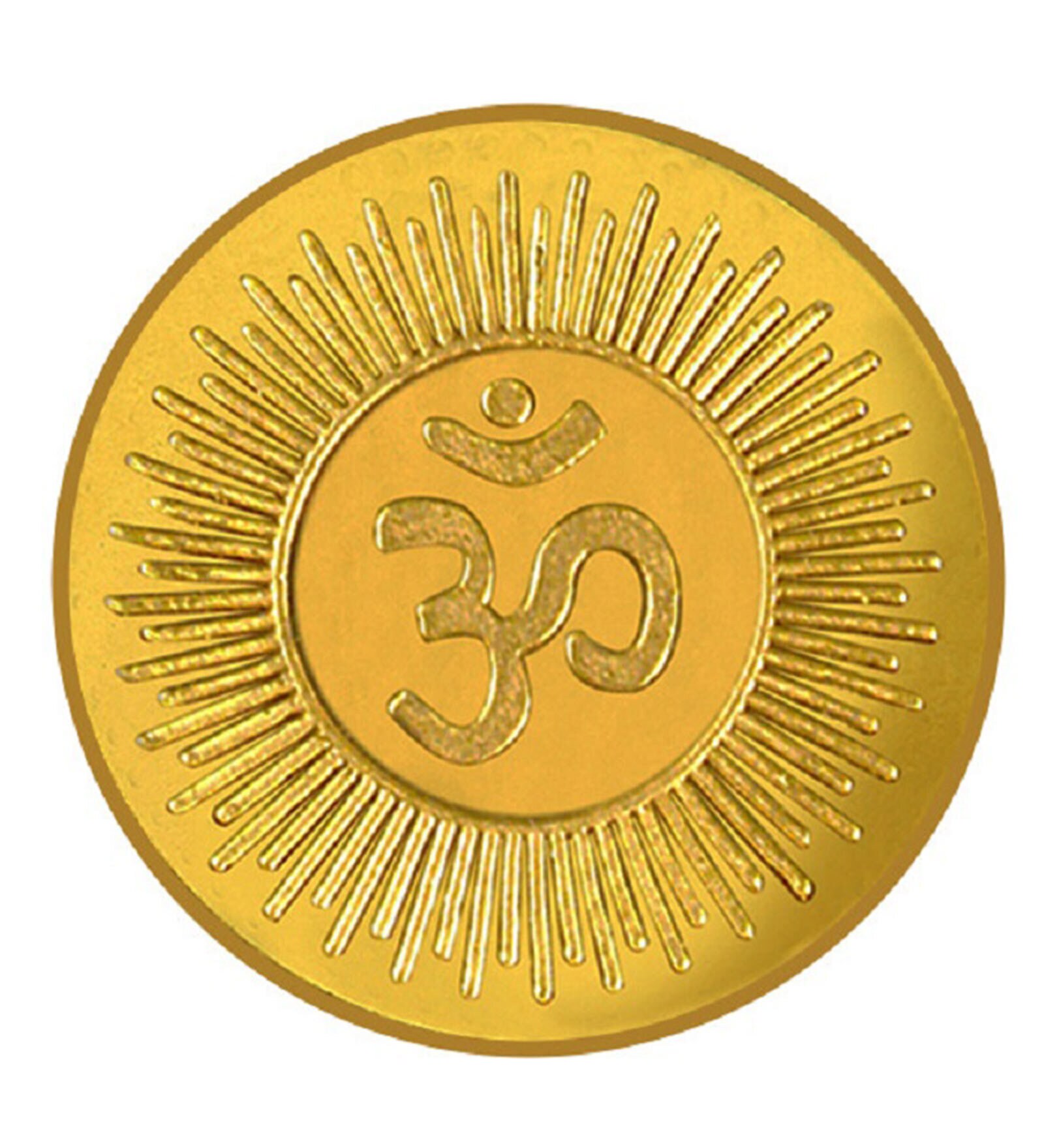 5 Grams 24KT (995) OM Gold Coin