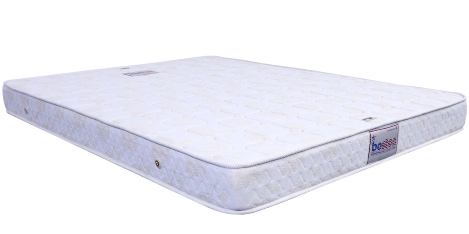 5 Inches Thick Orthopaedic Dual Comfort Hard & Soft Foam Mattress in Off-White Colour