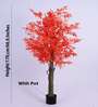 5.6Ft Artificial Japanese Maple Tree Plant with Pot