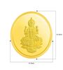 5 Grams 24KT (999) Goddess Laskhmi Gold Coin