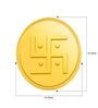 5 Grams 24KT (999) Swastik Gold Coin