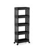 5 Layer Storage Organizer Slim Rack Shelf With Wheels