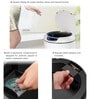 5 Litre Metallic Stainless Steel Dustbin