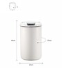 5 Litre Metallic Stainless Steel Dustbin