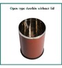 5 Ltr Silver Stainless Steel Open Top Dustbin