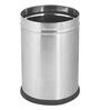 5 Ltr Silver Stainless Steel Open Top Dustbin