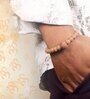 5 Mukhi Rudraksha Bracelet with 7 Mukhi Bead
