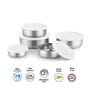5 Pcs Stainless Steel Kitchen Storage Containers
