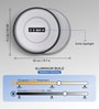 50 cm Round LED Ceiling Chandelier with 3 Light Modes