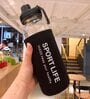 500 ml Borosilicate Glass Water Bottle with Sleeve