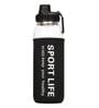 500 ml Borosilicate Glass Water Bottle with Sleeve