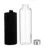 500 ml Borosilicate Glass Water Bottle with Sleeve